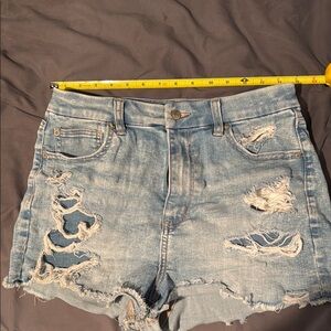American eagle size 8 curvy hi-rise shortie